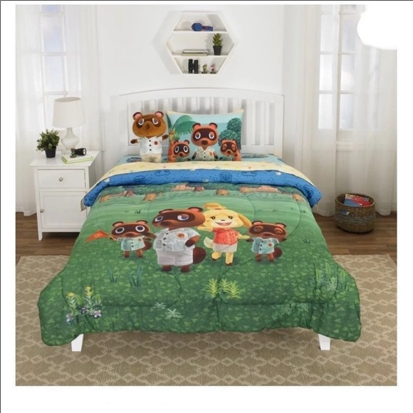 animal crossing Bedding Animal Crossing New Horizons Kids Bedding